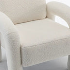 Poltrona di design moderno e unico imbottita per soggiorno