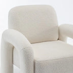 Poltrona di design moderno e unico imbottita per soggiorno