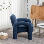 Poltrona di design moderno e unico imbottita per soggiorno