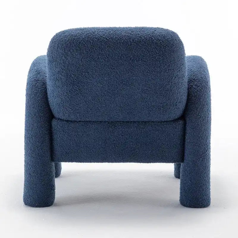Poltrona di design moderno e unico imbottita per soggiorno