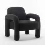 Poltrona di design moderno e unico imbottita per soggiorno