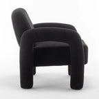 Poltrona di design moderno e unico imbottita per soggiorno