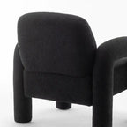 Poltrona di design moderno e unico imbottita per soggiorno