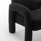 Poltrona di design moderno e unico imbottita per soggiorno