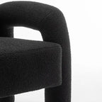 Poltrona di design moderno e unico imbottita per soggiorno