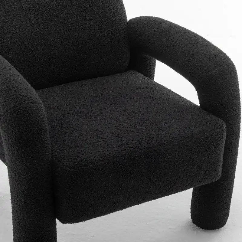 Poltrona di design moderno e unico imbottita per soggiorno