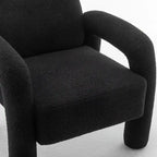 Poltrona di design moderno e unico imbottita per soggiorno