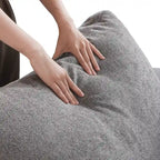 Divano sezionale a 5 posti e pouf Widen Down Filled