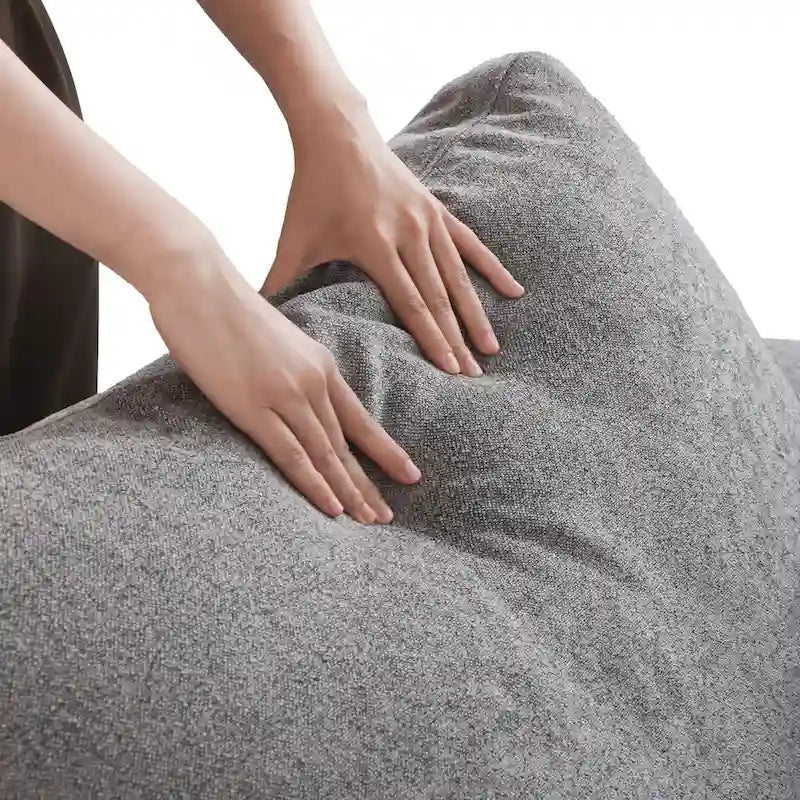 Divano sezionale a 5 posti e pouf Widen Down Filled