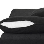 Divano sezionale a 5 posti e pouf Widen Down Filled