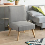 Pind Mid-Century Modern Fabric Padded Accent Chair by Furniture of America