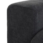 Canapé d'angle 3 places contemporain de 305 cm avec coussins garnis de duvet souple
