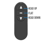 Kit Base Regolabile con Telecomando Wireless - Kit Telaio Letto Elettrico Leggero, Installazione Rapida e Semplice, Supporto Robusto