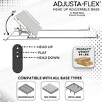 Kit Base Regolabile con Telecomando Wireless - Kit Telaio Letto Elettrico Leggero, Installazione Rapida e Semplice, Supporto Robusto