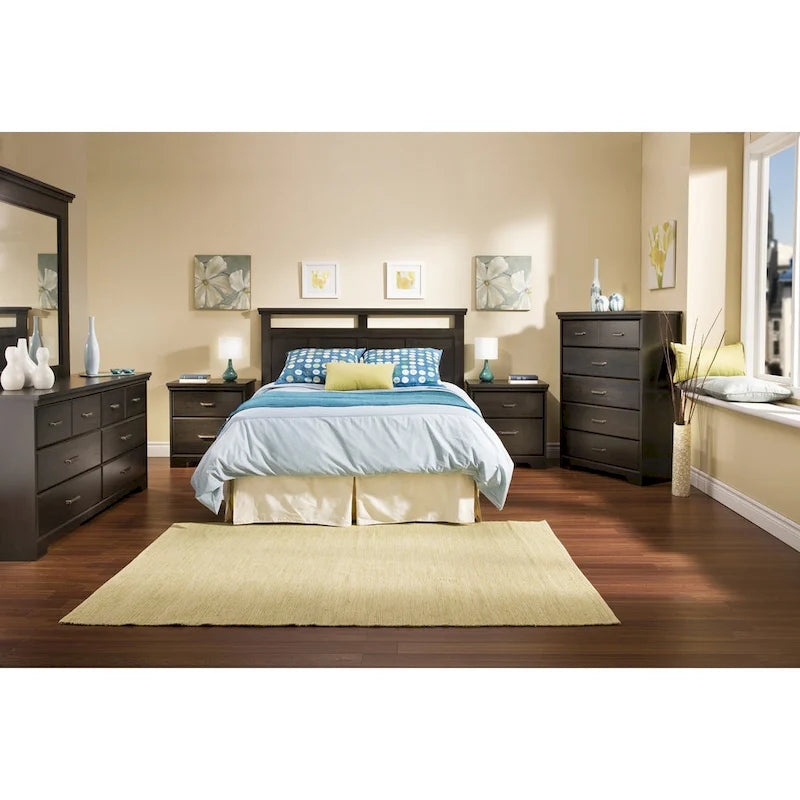 Comodino a 2 cassetti Country Cottage
