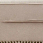 Canapé d'angle contemporain Riti en tissu beige par Furniture of America
