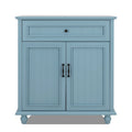 Mobile Credenza Madia Contenitore Mobile da Cucina con Cassetti Tavolo Consolle con Ante