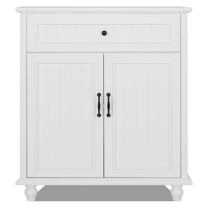 Mobile Credenza Madia Contenitore Mobile da Cucina con Cassetti Tavolo Consolle con Ante