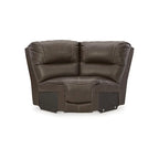 Sectionnel inclinable électrique 7 pièces Signature Design by Ashley Dunleith Marron - 136L x 136P x 43H