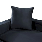 Canapé d'angle moderne Merax en forme de U avec de nombreux oreillers inclus