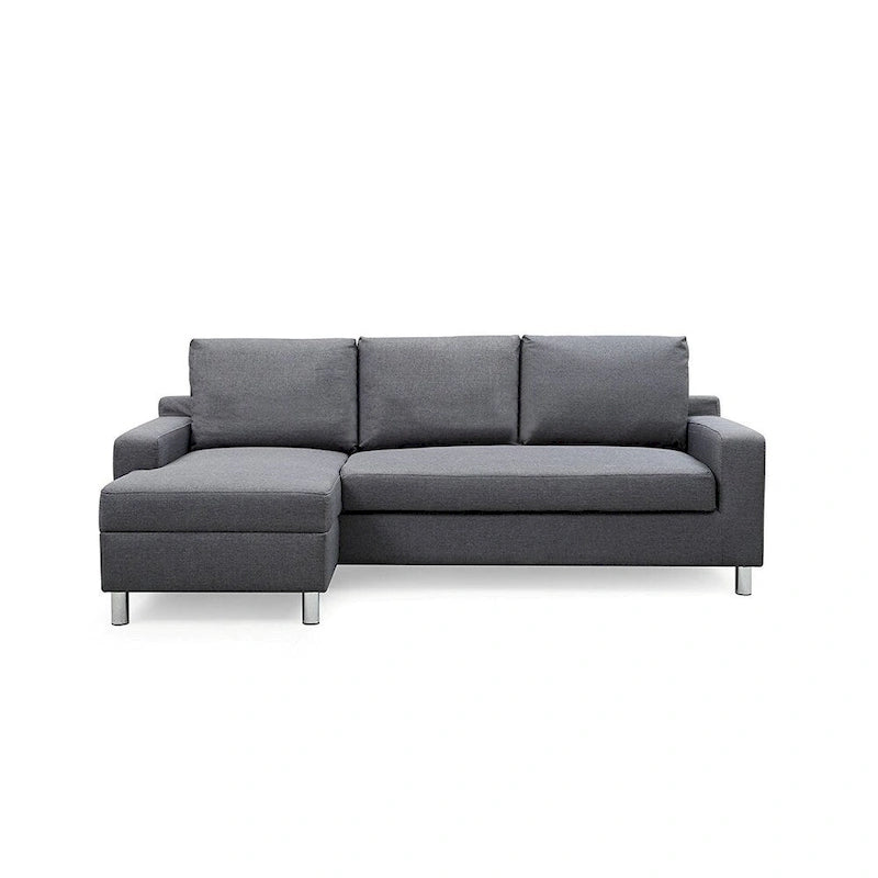 Divano Letto Sezionale Lato Sinistro In Lino Hampton US Pride Furniture