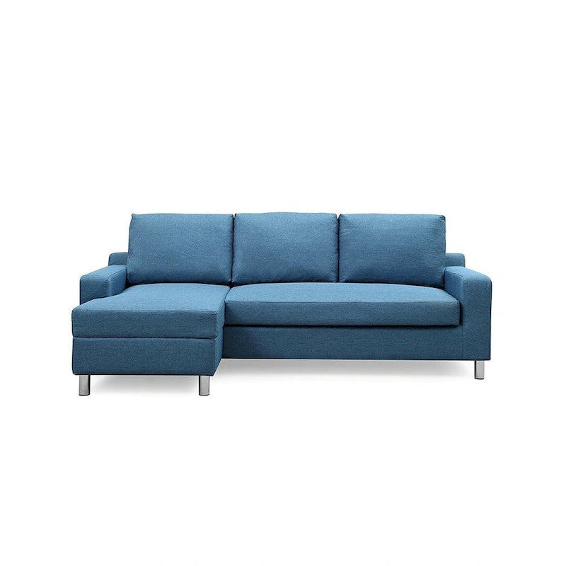 Divano Letto Sezionale Lato Sinistro In Lino Hampton US Pride Furniture