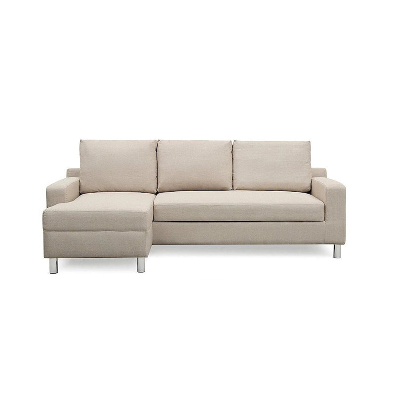 Divano Letto Sezionale Lato Sinistro In Lino Hampton US Pride Furniture