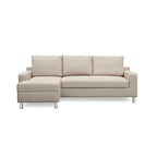 Divano Letto Sezionale Lato Sinistro In Lino Hampton US Pride Furniture