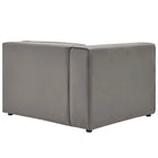 Divano Sezionale Mingle in Ecopelle a 5 Pezzi