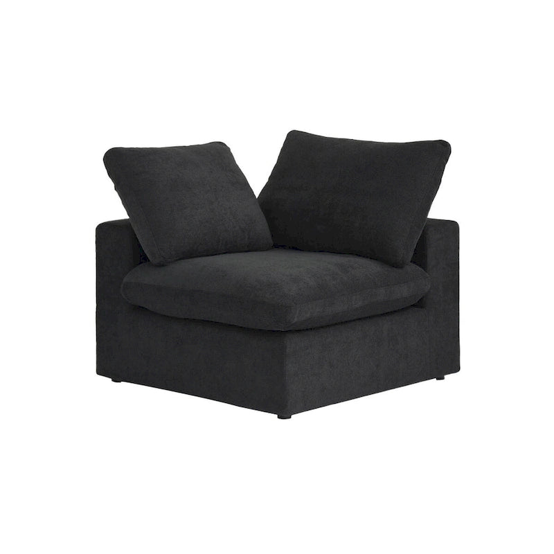 Divano Sezionale Modulare Convertibile, Divano ad Angolo a 5 Posti con Cuscini, 2 x 120.45 Divano Minimalista per Soggiorno