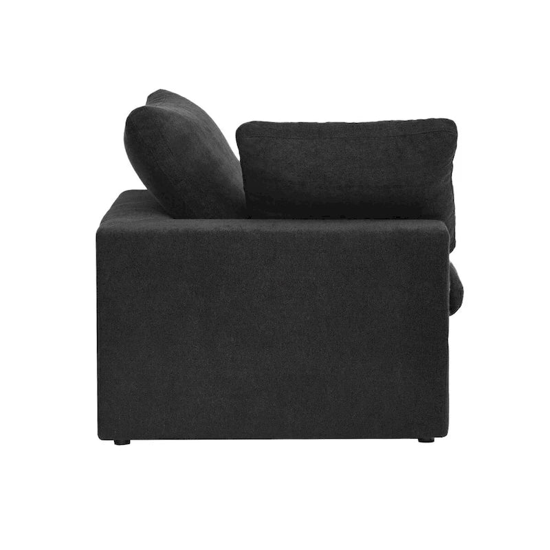 Divano Sezionale Modulare Convertibile, Divano ad Angolo a 5 Posti con Cuscini, 2 x 120.45 Divano Minimalista per Soggiorno