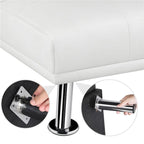 Divano reclinabile moderno in similpelle trasformabile in letto