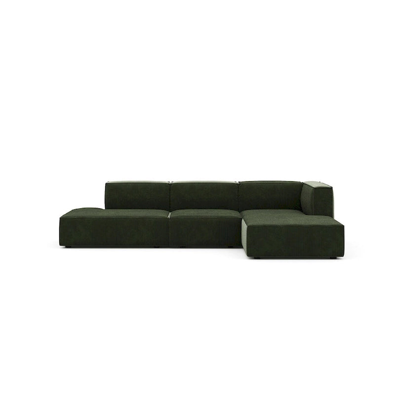 Divano sezionale chaise longue modulare Rye Studio Deep Seat, 3 pezzi