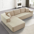 HOOOWOOO Divano sezionale modulare a L moderno con chaise longue