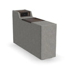 Flex Narrow Hub per Flex Sectional di Flexsteel - 10 x 24 x 37