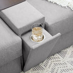 Flex Narrow Hub per Flex Sectional di Flexsteel - 10 x 24 x 37