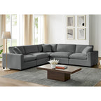 Canapé d'angle modulable 5 pièces Cambrai de Greyson Living