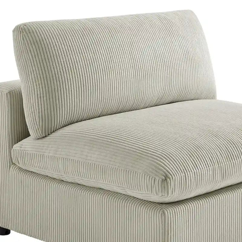Canapé d'angle modulable 5 pièces Cambrai de Greyson Living