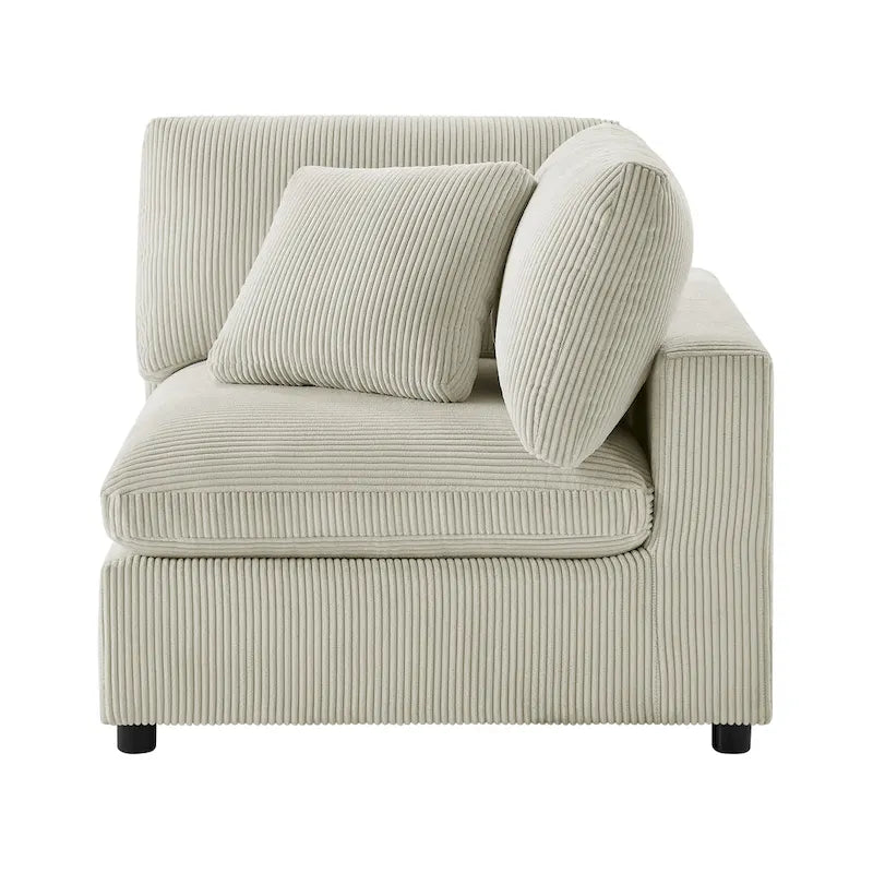 Canapé d'angle modulable 5 pièces Cambrai de Greyson Living
