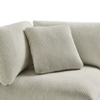 Canapé d'angle modulable 5 pièces Cambrai de Greyson Living
