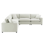 Canapé d'angle modulable 5 pièces Cambrai de Greyson Living