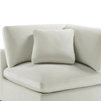 Canapé d'angle modulable 5 pièces Cambrai de Greyson Living