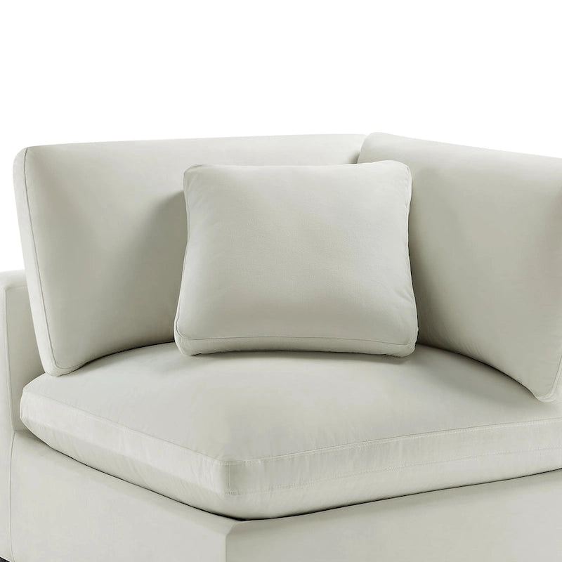 Canapé d'angle modulable 5 pièces Cambrai de Greyson Living