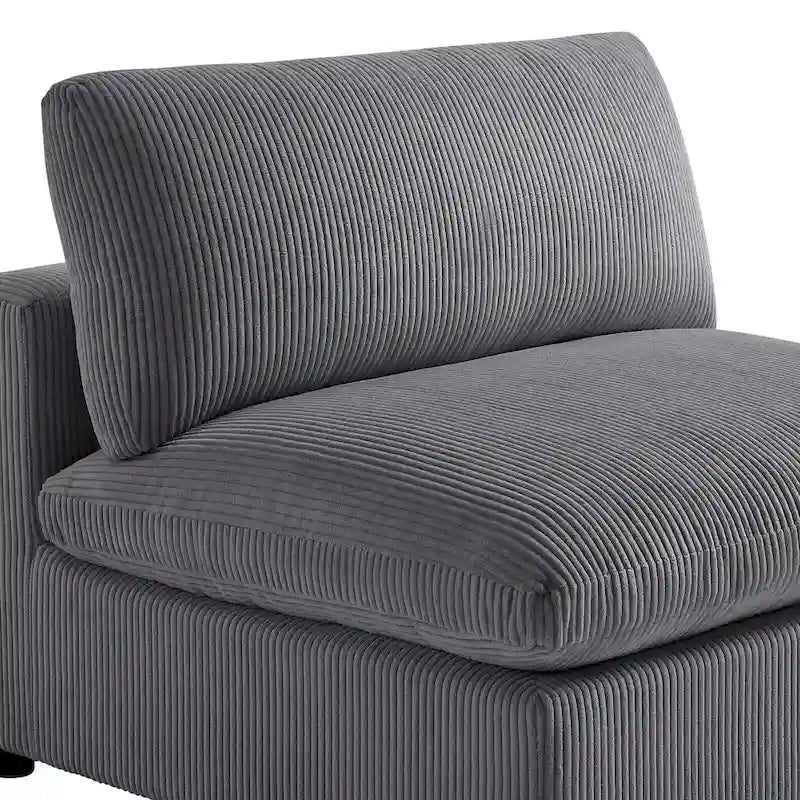 Canapé d'angle modulable 5 pièces Cambrai de Greyson Living