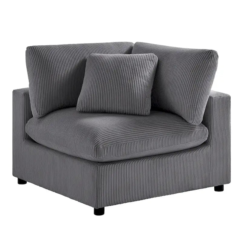 Canapé d'angle modulable 5 pièces Cambrai de Greyson Living