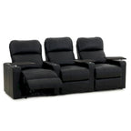 Set di sedute da home theater in pelle Power XL700 (fila da 3)