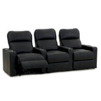 Set di sedute da home theater in pelle Power XL700 (fila da 3)