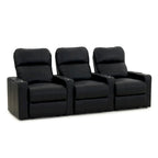 Set di sedute da home theater in pelle Power XL700 (fila da 3)