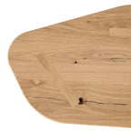 Set di tavolini da caffè moderni in legno naturale