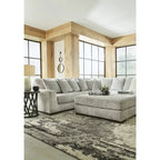 Signature Design by Ashley Regent Park Pewter, Ensemble de 6 meubles rembourrés - 132 L x 132 P x 39 H